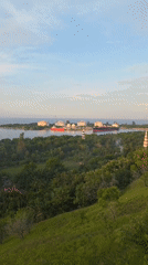 Industrial port scenes and local life documented in Lhokseumawe