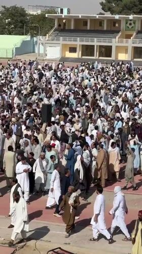 Large memorial gathering draws crowds to Quetta stadium