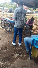 Motorcycle gathering documented in rural Kenya community area