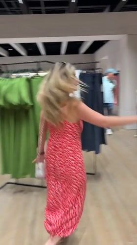 Ordinary weekend shopping scenes captured at Podgorica's Delta City mall
