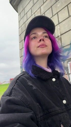 Morning dog walk selfies captured near Zagreb bridge