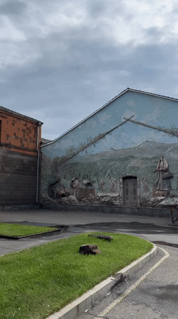 Tourist documents comprehensive brandy distillery tour in Yerevan, Armenia