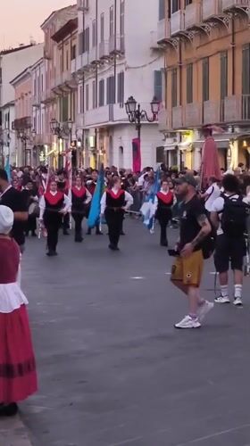 Medieval festival parade fills Campobasso streets with costumed performers
