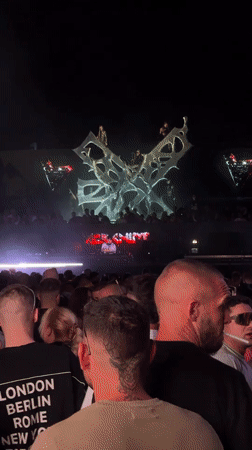 Outdoor DJ set lights up a summer night in Nesebar