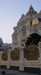 Ornate buildings and brewery documented in Da Lat Vietnam