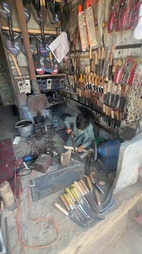 Traditional craftsmen and tool vendors observed working in Pishin markets