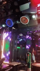 Nightclub interior lighting in Thủ Đức, Vietnam