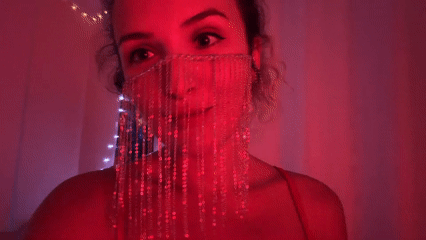 Masked portraits and red lighting in Baan Bang Rak
