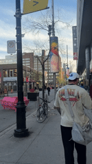 Evening pedestrian activity and gym interior observed in Montreal