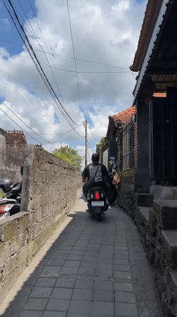 Morning documentation of daily life in Ubud, Indonesia