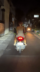 Two riders on scooter observed in North Kuta