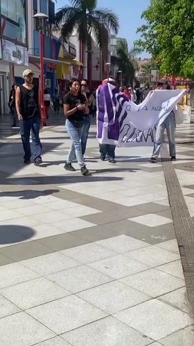 Arica residents protest cultural cuts, dog walks in shoes