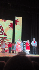 Folk dance performance captivates audience in Izhevsk auditorium