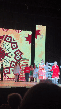 Folk dance performance captivates audience in Izhevsk auditorium