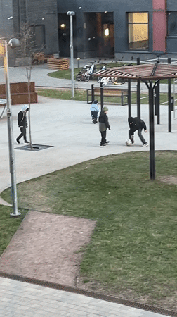 Everyday life documented across Saint Petersburg during evening golden hour