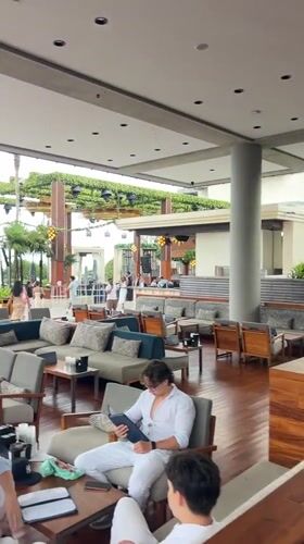 Inside Savaya Bali's lounges, bar, and garden spaces