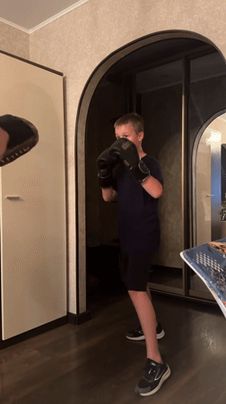 Boxing drills and Amur River sunsets in Khabarovsk