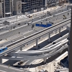 Morning domestic life documented across Dubai residential areas