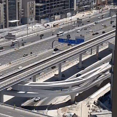 Morning domestic life documented across Dubai residential areas