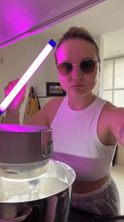 Anime-themed celebration with cake and dancing in Tel Aviv