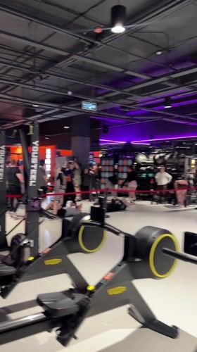 Gym activity documented in Voronezh fitness facility