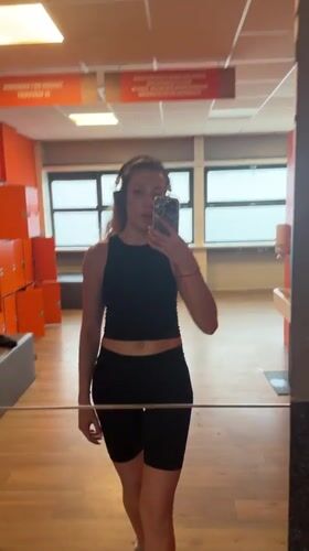 Ordinary Amsterdam afternoon: gym workouts, cycling, umbrella weather