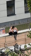Afternoon in Khimki: street scenes and a wrestling championship billboard