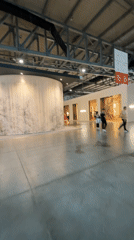 Design exhibition or showroom documented in Milan
