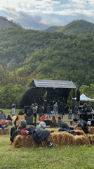 Outdoor music festival draws crowds to Serbian countryside