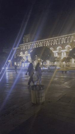 Evening life documented across Yerevan's streets and squares