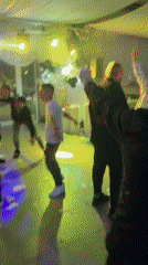 Wedding celebration with dancing and dining observed in Debren