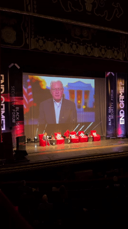 Black Sea Security Forum event held in Odesa auditorium