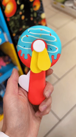 Shopper browses novelty items at Sterlitamak store