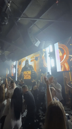 Prom 2026 celebration held at Velingrad nightclub with performances