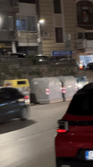 Nighttime documentation of Veliko Tarnovo landmarks and street scenes