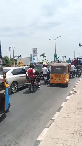Daily street life documented in Nigerian urban areas