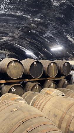Tullibardine Distillery warehouse tour documented in Blackford