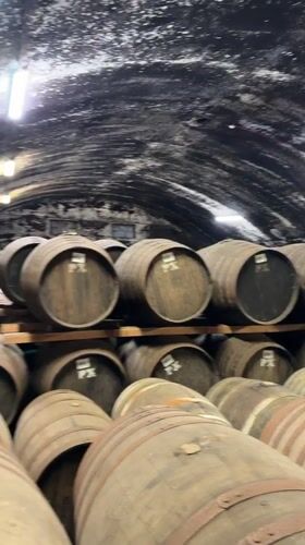 Tullibardine Distillery warehouse tour documented in Blackford