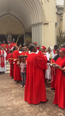 Palm Sunday processions held across Lagos churches