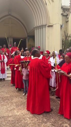 Palm Sunday processions held across Lagos churches
