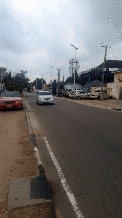 Routine street scenes documented in Abuja Nigeria