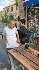 Tel Aviv street life: dining, cycling, dogs captured