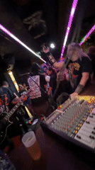 Heavy metal concert draws crowd to Barcelona venue