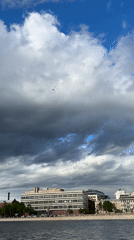 Afternoon scenes captured along Saint Petersburg waterways and streets