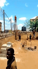 Daily Life and Construction Activity Documented in Nkpor, Nigeria