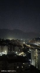 Evening scenes captured across Caracas showing cityscape and mountains