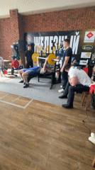 Powerlifting competition held in Chaikovsky, Russia