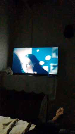 Movie night documented in El Espinal, Venezuela