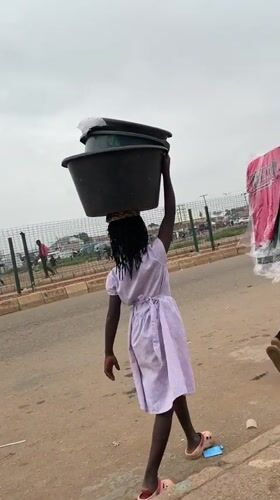 Daily street life documented across Bukuru, Nigeria morning hours
