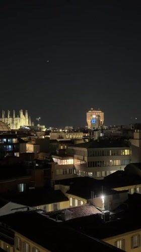 Milan at night: Duomo views and a Lego detour